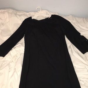 Black dress with cut outs